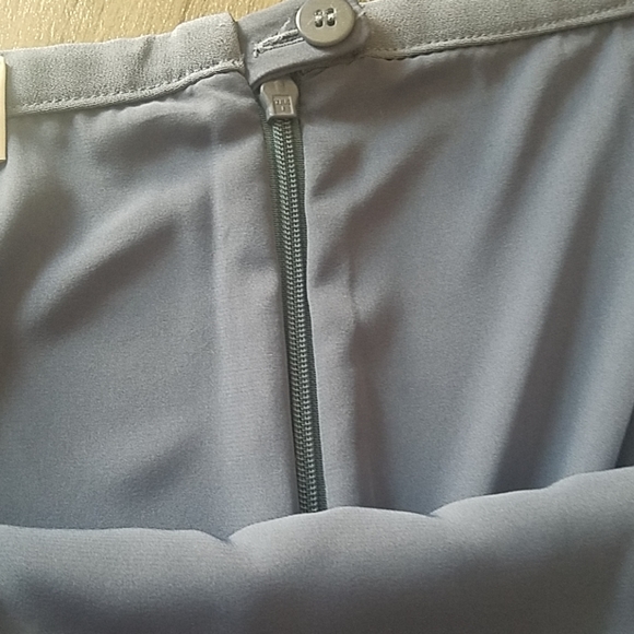 Armani Collezioni slate blue pencil skirt - Picture 3 of 8